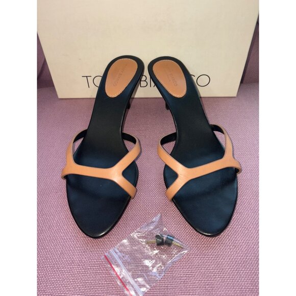 Tony Bianco Daisy Sandals in Tan Como 7.5 With Box Womens Heels - Picture 6 of 15